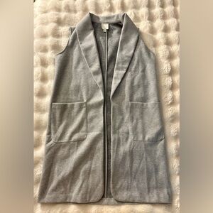 Joie Large Women’s Gray Structured Vest